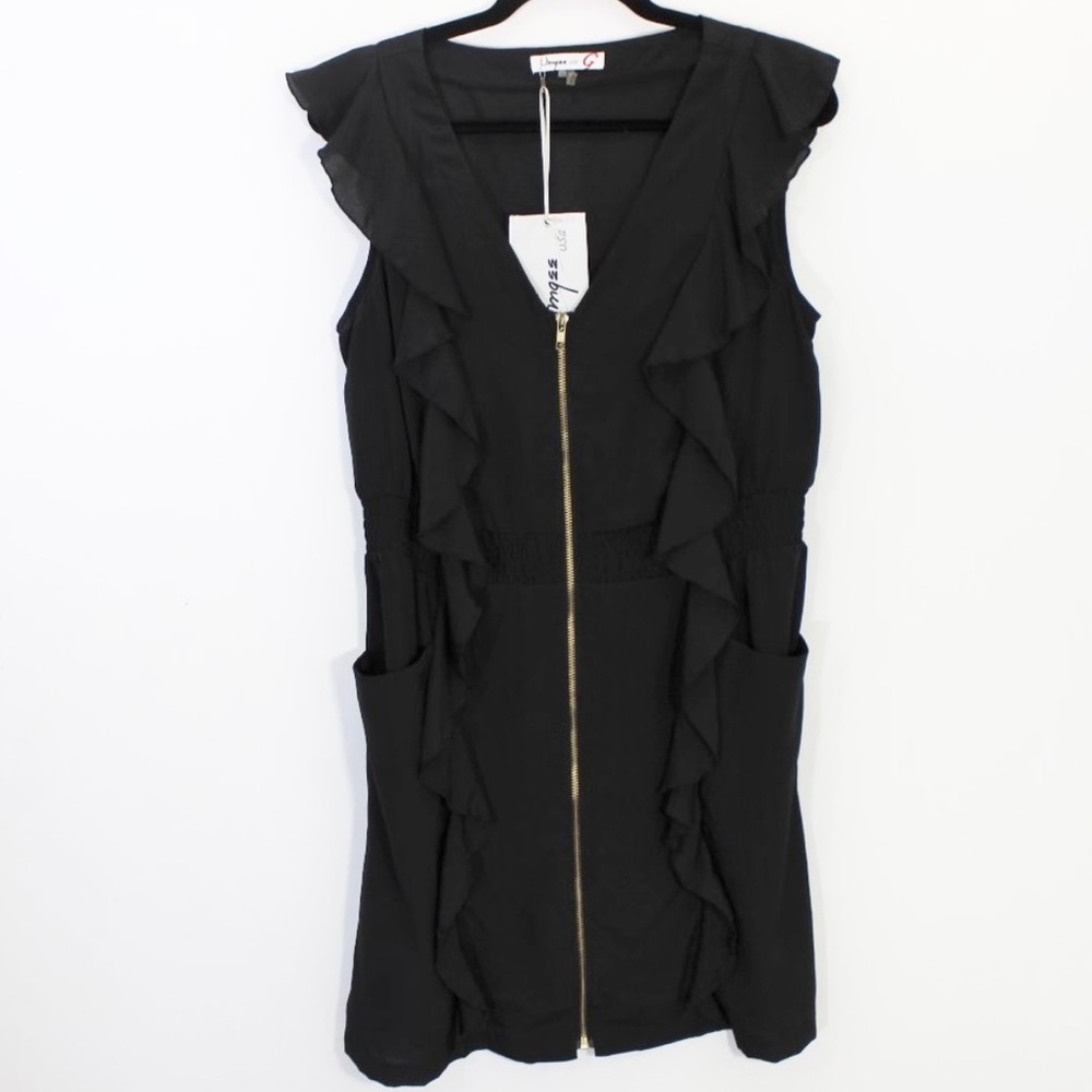 UMGEE Black Sleeveless Dress L